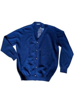 新品未使用/タグ付/Paul Stuart/英国製/ネイビーカシミヤカーディガン 新品未使用/タグ付/Paul Stuart/英国製/ネイビーカシミヤカーディガン