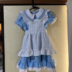 水色ワンピース エプロン付き コスプレ衣装のサムネイル