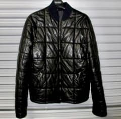 最高級激レア65万 GUCCI レザー ダウン ジャケット - メルカリ