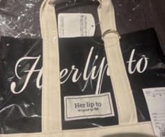 herlipto ルミネ HLT Canvas Mini Tote Black - メルカリ