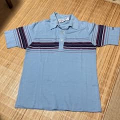 QQQ70s Levi's リーバイス 三角タグ ポロ ライトブルー M QQQ様専用70s Levi's リーバイス 三角タグ ポロ ライトブルー M - メルカリ