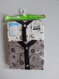 長袖前開きロンパースのサムネイル