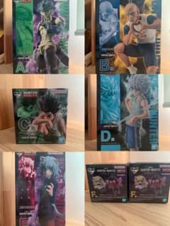 HUNTER × HUNTER 이치 반 쿠지 [A ~ F상 세트]