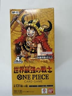食*ン様 【BOX】ONE PIECEカードゲーム 世界最強の戦士 OP-17のサムネイル
