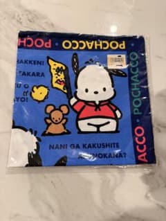 サンリオ　ポチャッコ　大判ハンカチ　レトログッズのサムネイル