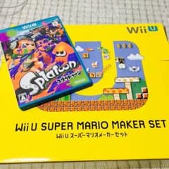 専用です！✨WiiU マリオメーカーセット ＋スプラトゥーンのサムネイル