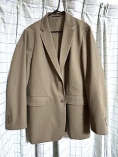 UNIQLO テーラードジャケット オリーブ カーキのサムネイル