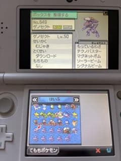 ポケモン ホワイト 配布ポケモン多数 リバティガーデンビクティニ未捕獲