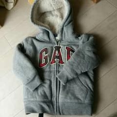 90 ▪ baby GAP モコモコ ジップアップパーカーのサムネイル