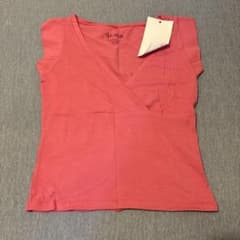 Brandy melville カシュクール 半袖カットソーのサムネイル