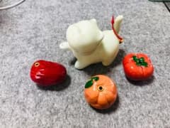 [고양이와 향기] 도기 선향 4 점 세트 피규어 고양이 상품 입상 치유