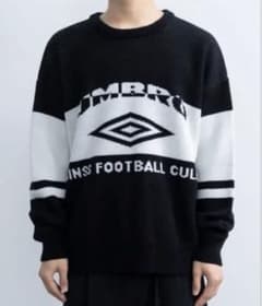 UMBRO SINSS オーバーサイズニット ブラック　完売品のサムネイル