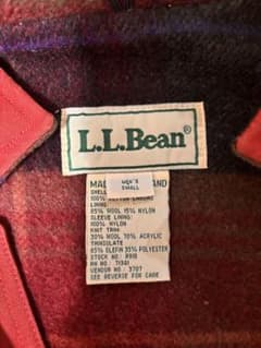 80s L.L.Bean ヴィンテージ フードジャケット ワインレッド 古着のサムネイル