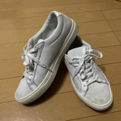 値下げ　ラコステ　スニーカー　白のサムネイル