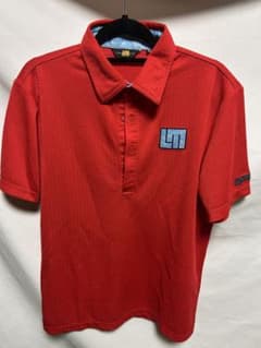 Loudmouth ゴルフシャツ Mサイズ 赤のサムネイル