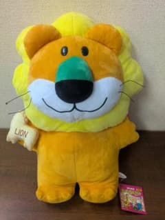 타베코 도부츠 사자 봉제인형 배낭