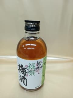 未開栓 中野BC 紀州 緑茶梅酒 300ml 12度のサムネイル