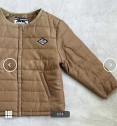 ノーカラーキルトジャケットのサムネイル