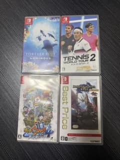 モンスターハンターサンブレイクなどSwitchソフトまとめ売りのサムネイル