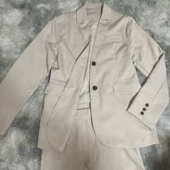 【高年式】GRL セットアップ ジャケット パンツ 2点セット ベージュ Lのサムネイル