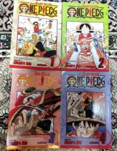 ONE PIECE 英語漫画 4冊セット　洋書のサムネイル