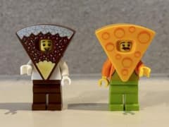 LEGO 食べ物キャラクター ミニフィギュア 2体セットのサムネイル