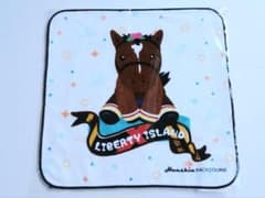 【新品未開封】リバティアイランド 今治タオルハンカチ JRA 阪神競馬場のサムネイル