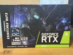 【ジャンク品】GeForce RTX 3070 本体 GALAKUROのサムネイル