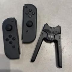 Nintendo Switch コントローラー グレー　左右セット　中古品のサムネイル