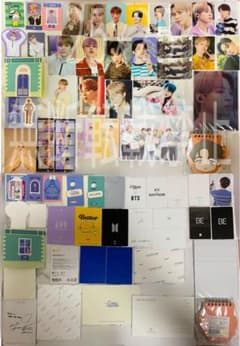 BTS 지민 공식 트레카 미니 포토 라키드로 포스카 렌티큘러