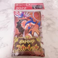 パッケージTシャツ in ポーチ ポケットモンスター スカーレット Lサイズ