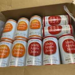 お子様にも、お酒にも、無糖のりんごジュース&オレンジジュース詰め合わせメルカリ便のサムネイル