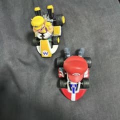 マリオカート ミニカー 2台セット マリオ ワリオのサムネイル