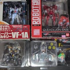 리볼텍 발키리 VF-1A & ROBOT 영혼 클랜 기계 & 마크로스 F 메카닉스 2개