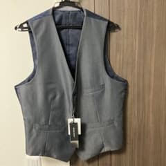 スーツカンパニー　リバーシブルジレ(未使用タグ付き)のサムネイル