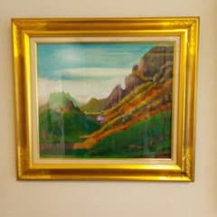 新作！入選作品 画題 絶景 妙義山 アクリル画 F10号 - メルカリ