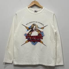 ヒステリックグラマー ヌード ガール プリント ラグラン ロンT シャツ 