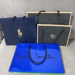 Paul Smith他ショッパー袋 4枚セットのサムネイル