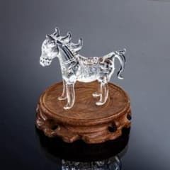 クリスタル ガラス細工 かわいい 置物 インテリア雑貨 風水 オブジェ