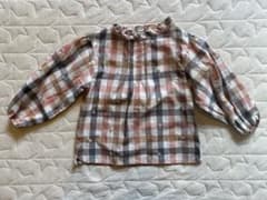 juoチェック刺繍ブラウス　新品未使用品のサムネイル