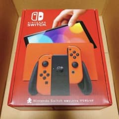 【新品未開封】 Nintendo Switch 有機EL マリオレッド 本体のサムネイル