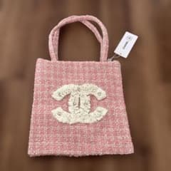 CHANELツイードトートバッグシフォン VIP正規ノベルティ 非売品 - メルカリ