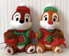 칩과 데일 봉제인형 마스코트 열쇠 고리