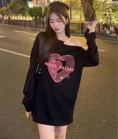 SHEIN 韓国 トレーナーのサムネイル
