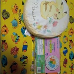 포켓 몬스터 피카츄 쿠션 & 포켓 몬스터 서클 타월