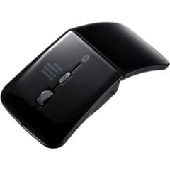 薄型　Bluetooth 5.0 折りたたみ式マウス 黒のサムネイル
