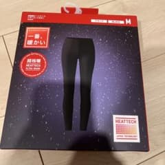 HEATTECH 超極暖 スパッツ M ブラックのサムネイル