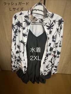 も*こ様 ラッシュガード Lサイズ 水着 2XL セットのサムネイル