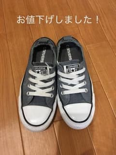 コンバーススニーカー☆23センチ(スリッポンタイプ)お値下げしました！のサムネイル