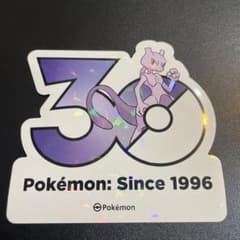 ミュウツー ポケモン 韓国 30周年記念 ランダムステッカー